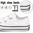 thumbnail image 5 of CHICVOMEY Comfort Platform Sneakers for Women Fashion Sneakers Non-Slip Casual Slip On Walking Shoes with Velcro Straps, 5 of 10