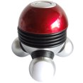 thumbnail image 2 of Mini masajeador, pequeño y fácil de usar, masajeador vibratorio a pilas, masaje relajante para cuello, hombros, piernas, alivia la tensión, ilumina los nodos de masaje Rojo Verde, 2 of 5