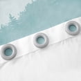 thumbnail image 4 of Feelyou Grey Blue Pine Tree Black Out Curtains, Jungle Plant Botanical Curtains Pack of 2 (42x63 Each), Nature Scenery Print Bedroom Curtains, Curtains and Drapes Room Decor, 4 of 6