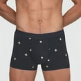 thumbnail image 2 of DGMIOCS Men's Underwear Breathable Briefs with Color Block Design and Pattern for Everyday Wear Black XXXXL, 2 of 3
