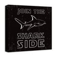 thumbnail image 2 of Creative Products Join The Shark Side 16x16 Canvas Wall Art, 2 of 5