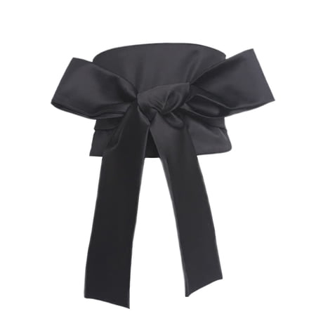 HAORUN Women Wide Belt Japanese Obi Satin Faux Silk Waistband for Kimono Yukata Corset
