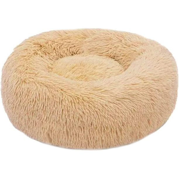 Peaceful Pooch | Cama Perro Anti-estrés y Ortopédica Grande | Pelo Largo, Borde Elevado, Lavable y Antideslizante | Confort Premium para Mascotas