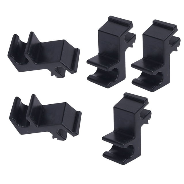 Truck Bed Cover Prop Rod Clips, Rugged 5PCS Tonneau Cover Prop Rod Clips Anti Cracking Easy Installation for Folding Truck Bed Replacement for Undercover