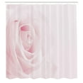 thumbnail image 3 of Ambesonne Rose Shower Curtain, Close up Pink Flourish, 69"Wx70"L, Pale Pink, 3 of 5