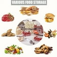 thumbnail image 4 of 20pcs Vacuum Food Storage Bags With 3 Sizes Vacuum Food Bags, 1 Hand Pump And 4 Sealing Clips, For Food Storage Cooking Keep Food Fresh For Long Time, Home Kitchen Supplies, 4 of 15