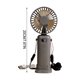 thumbnail image 2 of Portable Handheld Fan Rechargeable Mini Fan With Digital Display 3 Speed Small Fan For Travel Office Outdoor, 2 of 6