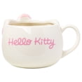 thumbnail image 2 of Silver Buffalo Sanrio Hello Kitty Pink Bow Ceramic 3D Sculpted Mug, 20 Ounces, 2 of 7