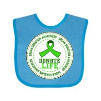 Inktastic Donate Life-Organ Donation Awareness Boys or Girls Baby Bib