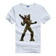thumbnail image 1 of Camiseta con estampado de dibujos animados de Marvel I AM GROOT para mujer, blusa Kawaii de los años 90, camisetas holgadas blancas con cuello redondo, Tops de manga corta para mujer, 1 of 4