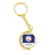 thumbnail image 1 of Anillo de oro de metal llavero llavero, 1 of 3