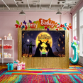 thumbnail image 3 of Decorative Design Happy Halloween Banner Witch Theme Pumpkin Design Spooky Elements for Halloween Party Indoor Decoration Outdoor Event, 3 of 9
