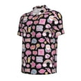 thumbnail image 2 of Rocae Elements for Men's Short Sleeve Polo Shirt, Quick Drying Performance Moisture Wicking Sports Men's Golf Shirt 3X-Large, 2 of 9