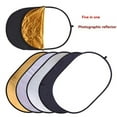 thumbnail image 2 of 60x90cm 5 in 1 Portable Photography Reflector for Studio Outdoor Reflector Photography Accessories, 2 of 7