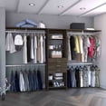 thumbnail image 6 of CoSoTower Closet System Pittsburg, Bedroom, Dark Walnut, 6 of 7