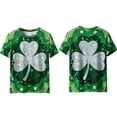 thumbnail image 6 of Saint Patricks Day Shirt Men Short Sleeve Round Neck Top Tie Dye Shamrock Shirt Casual Summer Graphic Tees Irish St Patricks Day Shirts, 6 of 8