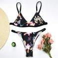 thumbnail image 3 of EGNMCR Bikini Set Women's Print Brazilian Bikini High Cut Bikini Set Two Piece Swimsuit, 3 of 6