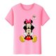 thumbnail image 1 of Ropa de dibujos animados de Disney para niños, camiseta de Mickey Mouse Minnie, camiseta de verano de manga corta con luz LED para niños, camisetas para niñas, Top9T para niños pequeños Gao Jinjia LED, 1 of 2