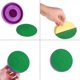 thumbnail image 2 of 74mm Air Hockey Mallet Felt Pads Replacement Air Hockey Pushers Pads Green Self Adhesive Felt Sticker for74mm Air Hockey Pushers, 2 of 4