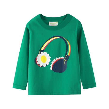 

Dadaria Toddler Clothes 1-7Y Toddler Kids Baby Boys Girls Fashion Cartoon Shirt Tops Tee Clothes 3PCS Set C 7T Toddler