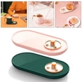 thumbnail image 1 of Viflosae Smart Insulation Coa-ster Coffee Cup Mat Heating Cup Pad Office Savings on flyer items, 1 of 2
