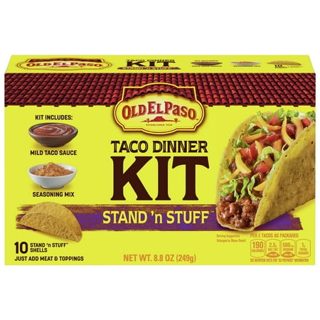 UPC 046000287362 product image for Old El Paso Stand 'n Stuff Taco Dinner Kit,  8.8 oz. | upcitemdb.com