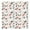 Pioneer Flower Floral-1, variant on Pioneer Flower Floral Print Pattern Summer Placemats Table Placemats Set Of 6-Linen Kitchen Washable Placemats Table Mats 12x18 Inch Non-Slip Heat Resistant