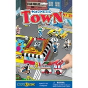 Lauri Create-A-Scene Magnetic Playset - Town