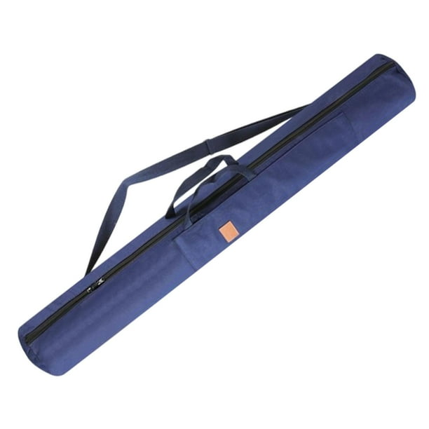 Bolsa para caña de pescar, plegable, con asas, para guardar accesorios, 47,24 pulgadas azul