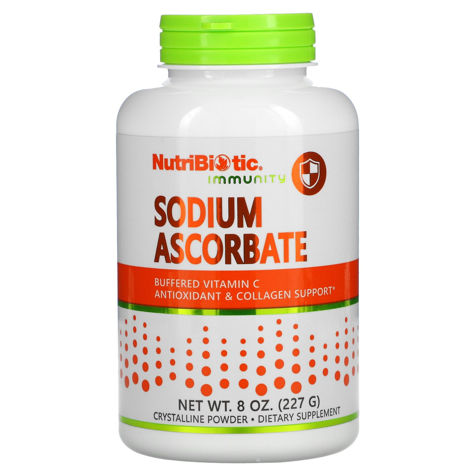 Immunity, Sodium Ascorbate, Crystalline Powder, 8 oz (227 g), NutriBiotic
