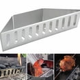 thumbnail image 2 of PLJFXXM 2PCS Stainless Steel Charcoal Basket for BBQ Grilling Accessories Grills Kettles,Grill Charcoal Holder,Hollow Char-Storage Rack (Silver), 2 of 9