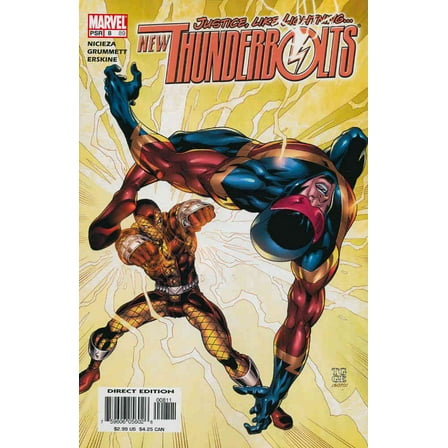 New Thunderbolts #8 VF ; Marvel Comic Book