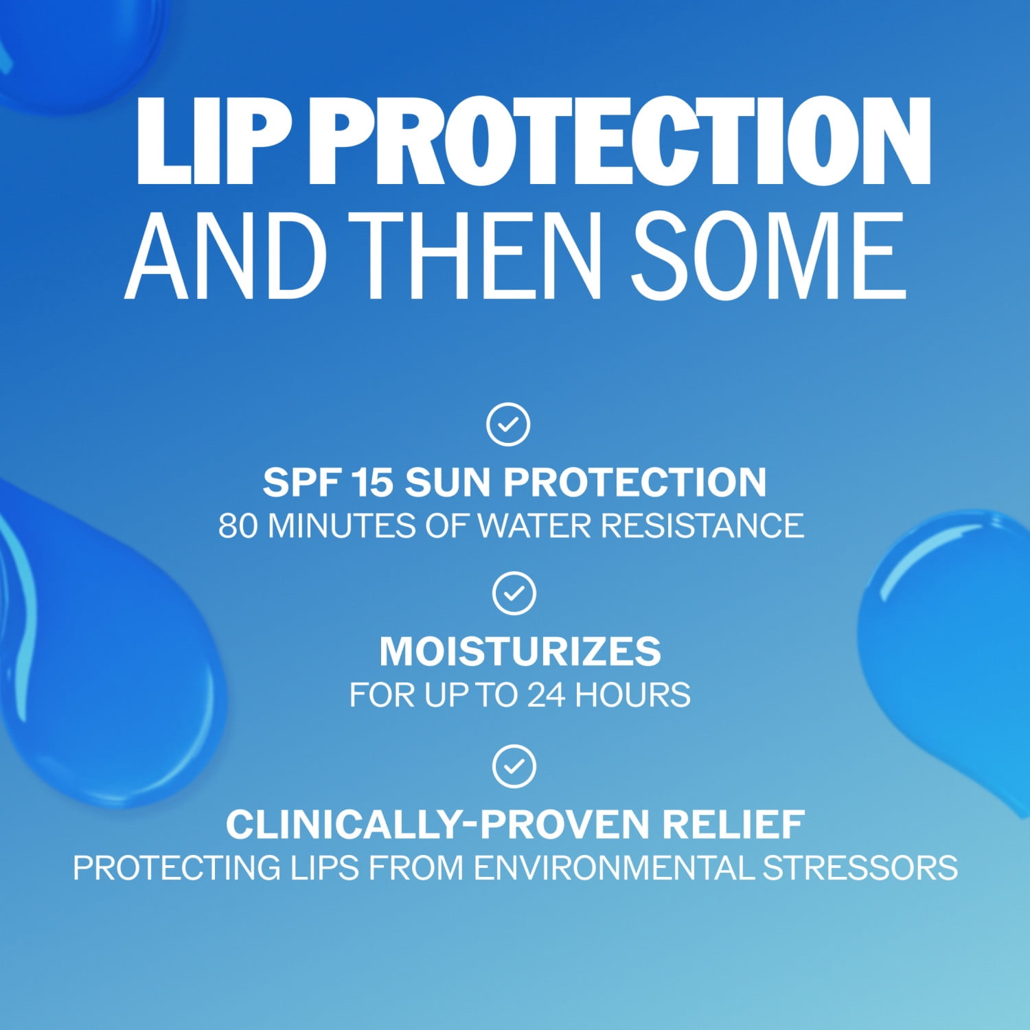 Chapstick Original Lip Moisturizer Lip Balms - SPF15, SPF Lip Balm Stick - 0.15 oz, 3 Pack