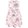 thumbnail image 4 of Hudson Baby Infant and Toddler Girls Cotton Dress and Cardigan Set, Fairytale Princess, 12-18 Months, 4 of 5