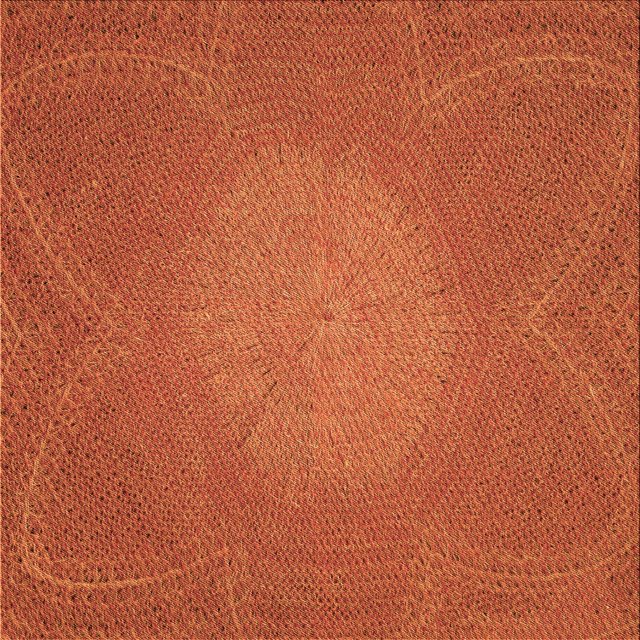 Ahgly Company Tapis d'Intérieur Lavables en Machine, Carré Transitionnel Néon Orange, Carré de 8'
