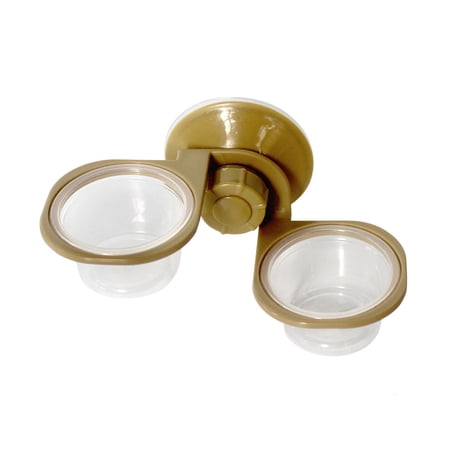 LAIQIEN Small Reptile Gecko Bowl Suction Cup Feeder Ledge Accessories Home Pet Feeder Supplies for Tortoise Gecko Snakes Iguanas