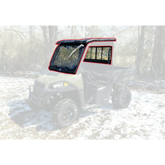 All Steel Complete Cab Enclosure NODoor for Polaris 15-21 Ranger 500 570 Midsize