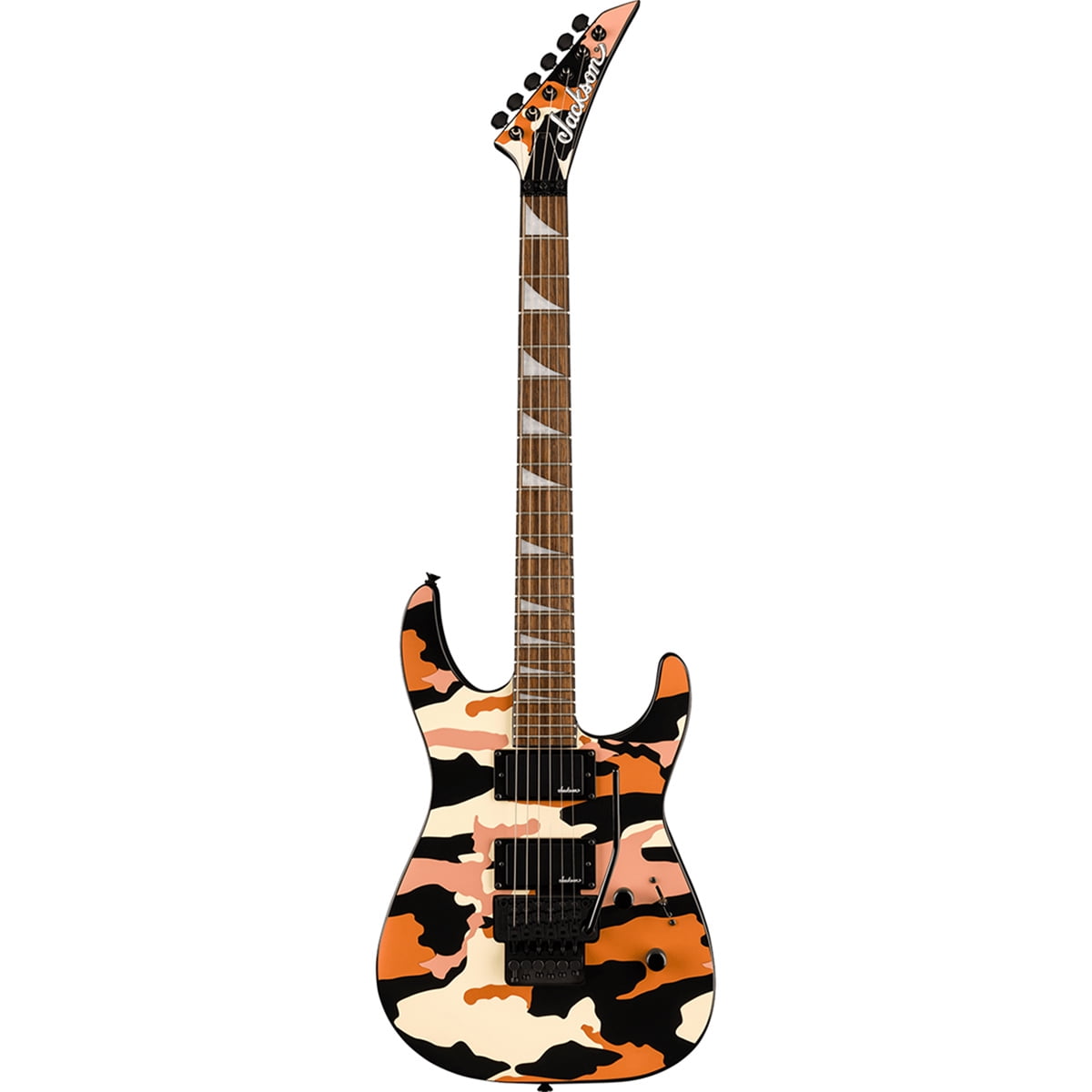 Jackson X Series Soloist SLX DX Camo Electric Guitar, Butterscotch Camo