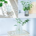 thumbnail image 5 of Topboutique Flat Glass Marbles,0.66lb Clear Decorative Marbles,Transparent Glass Gem Pebbles,Flat Bottom Marble Beads for Vase Fillers DIY Crafts Table Scatter Decor(0.67"~0.5"), 5 of 8