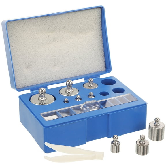 Calibration Weight Set Precision Weights Grams Balance Scale Stainless Steel Student