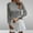 Gray, variant on Fall Fashion 2024 Women's Tops New Trendy Long Sleeve Casual Round Neck Shirt Womens Solid Blouse