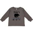 thumbnail image 3 of Inktastic Gigi Lil Bear Grandson Boys Long Sleeve Toddler T-Shirt, 3 of 5