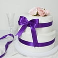 thumbnail image 4 of Double Face Satin Ribbon 7/8 inch X 50 Yards Polyester Purple Ribbon for Gift Wrapping Very Suitable for Weddings Party Hair Bow Invitation Decorations and More, 4 of 7