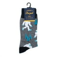 thumbnail image 3 of Men's Yetis Novelty Socks Bigfoot Sasquatch Fun Socks, 3 of 3