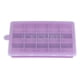 thumbnail image 1 of Molde de silicona rectangular para cubitos de hielo con tapa, 15 compartimentos, para cocina y panadería, color morado., 1 of 8