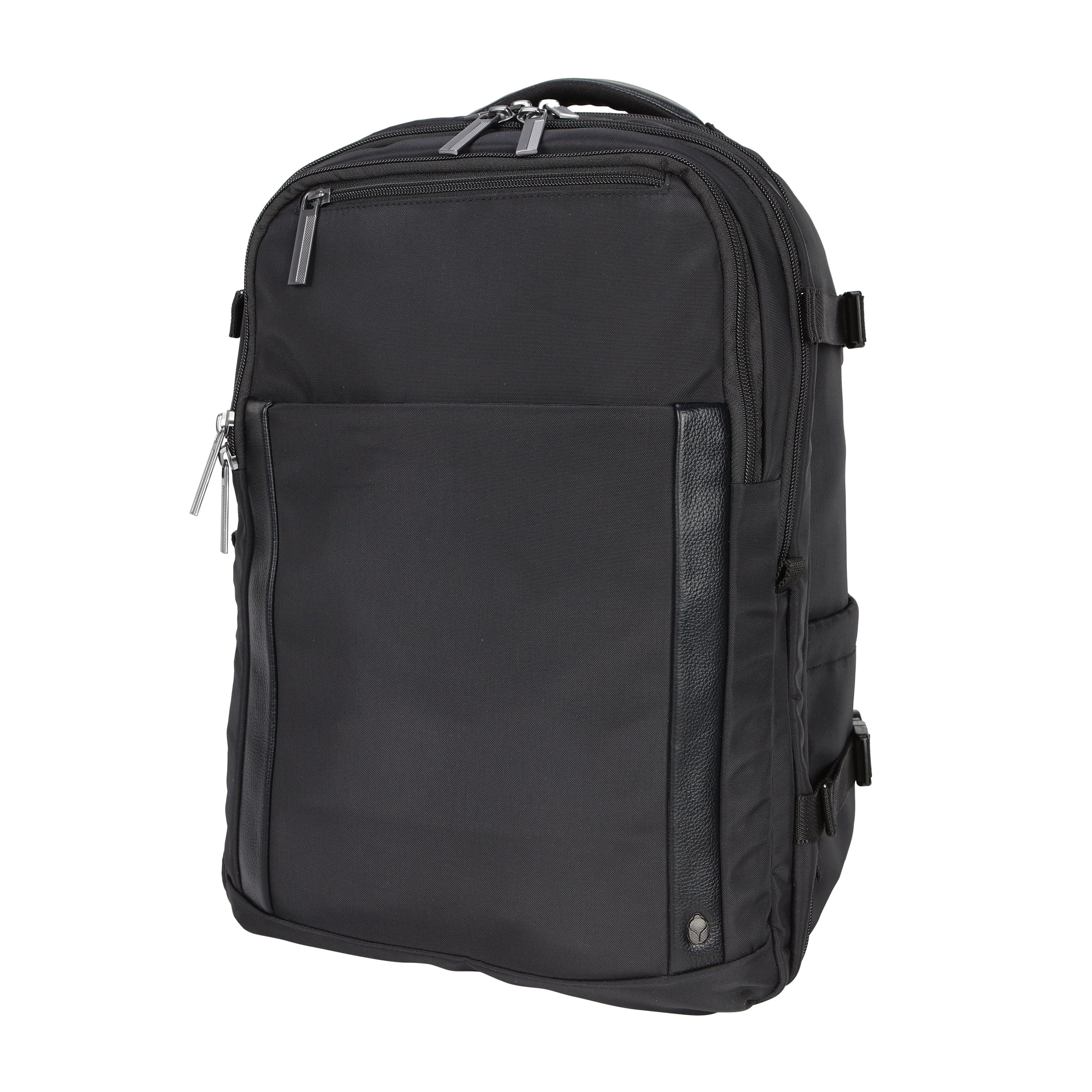 btL 18-inch Nylon Travel Backpack with 15-inch Laptop Sleeve, Black