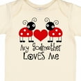 thumbnail image 4 of Inktastic My Godmother Loves Me Boys or Girls Baby Bodysuit, 4 of 5