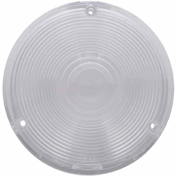 United Pacific 33116 - Clear 4 Inch Round Turn Signal Lens