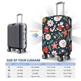 thumbnail image 6 of Haiem Holiday Christmas Cookies Luggage Cover Printed Suitcase Covers for Luggage Elastic Washable Suitcase Protector Fits 18-32 Inch Luggage-Medium, 6 of 9