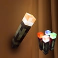 thumbnail image 1 of EIGTHTAIL Minecraft  LED Night Light  Glowing  Ore & Color-Changing Potion Bottle with Torch Replica  Gaming Room Decor  Officially Licensed Gift for Fans, 1 of 8